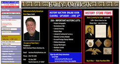 Desktop Screenshot of earlyamerican.com